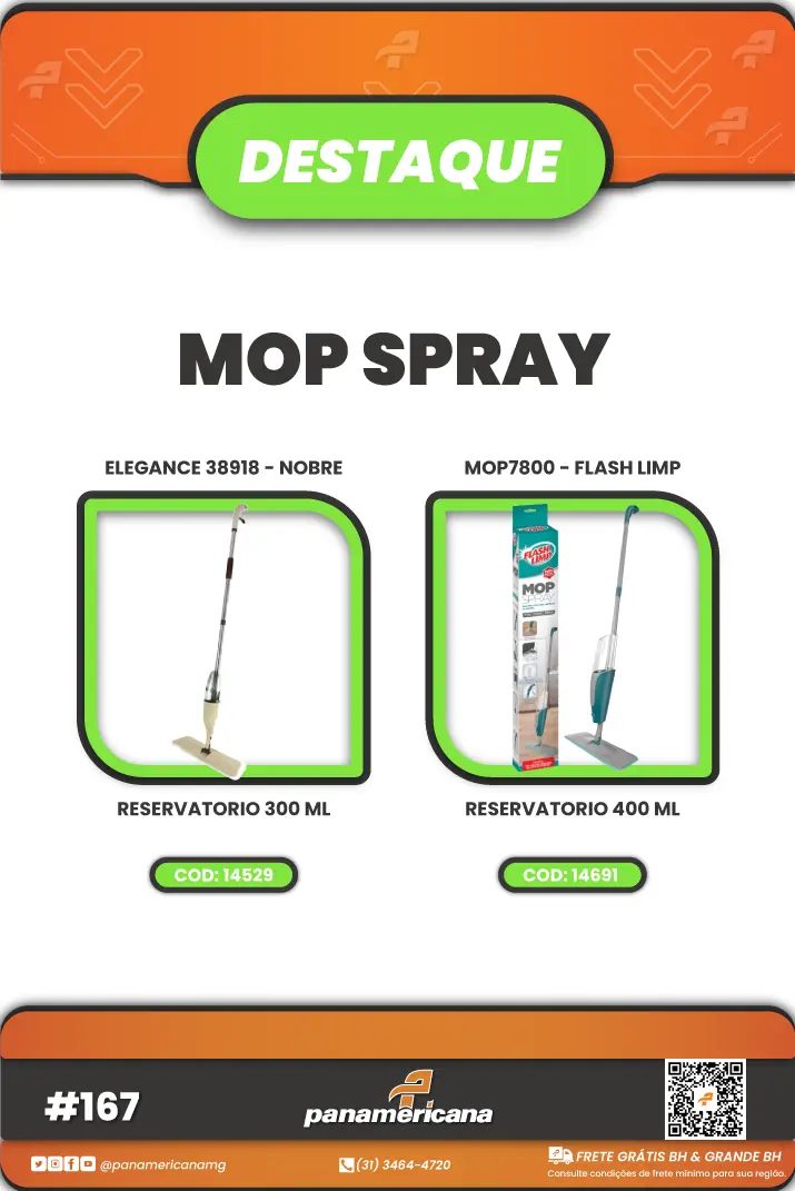 destaque mop spray para empresas