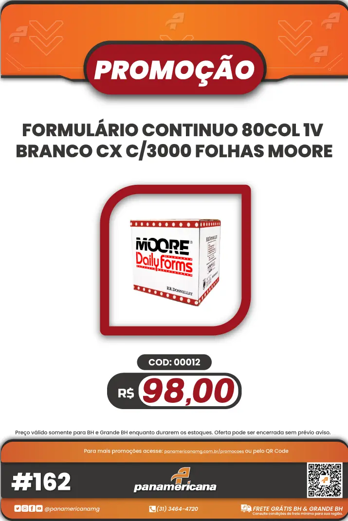 promoção formulario continuo