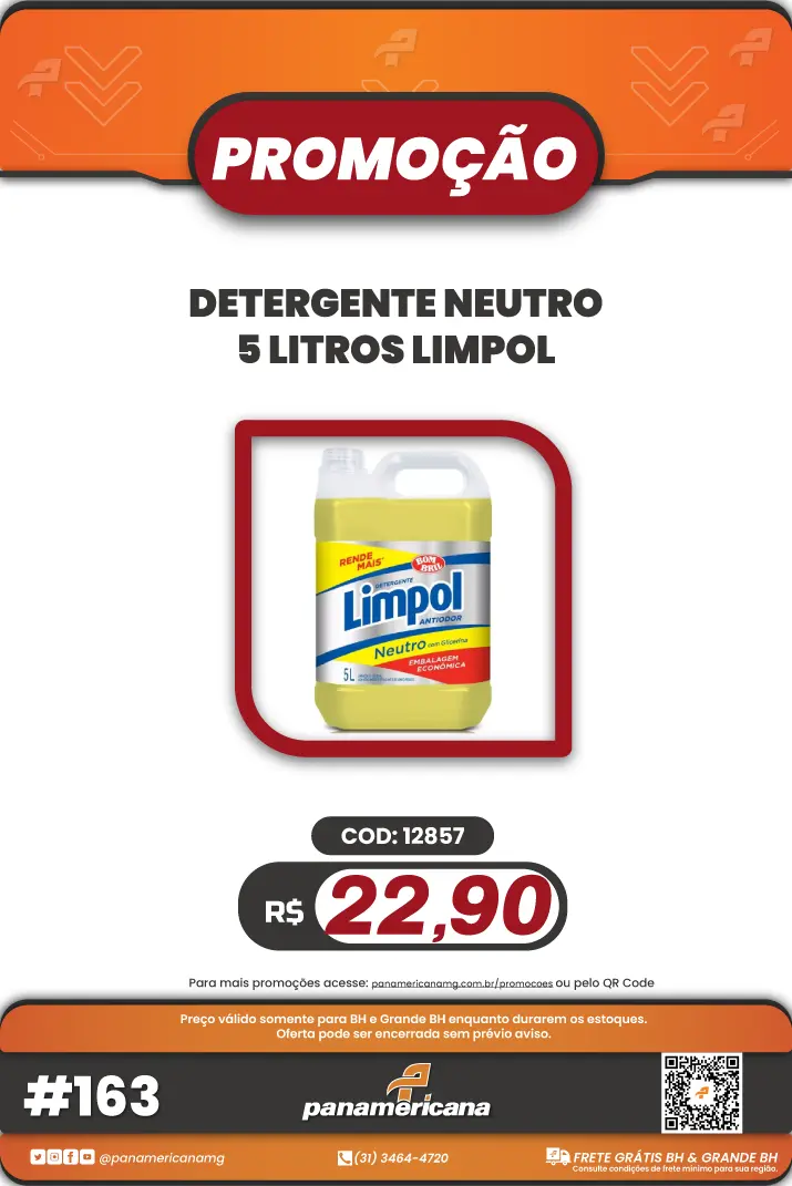 promoção detergente