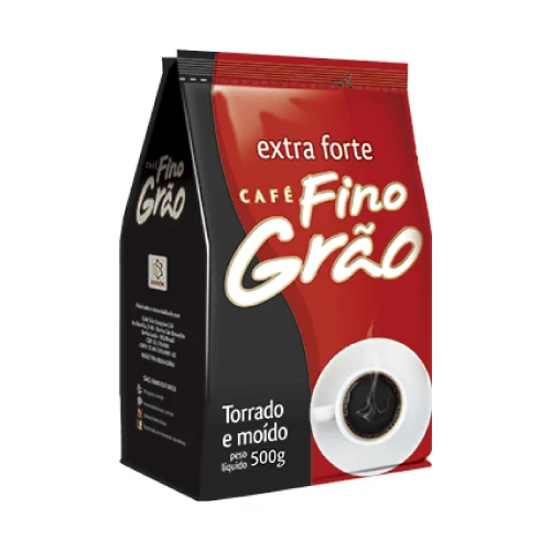 Café extra forte Fino Grão 500g 3 Corações